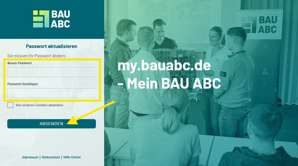 Passwort vergessen E-Mail